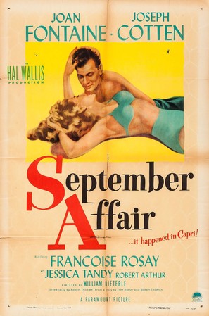 September Affair - Movie Poster (thumbnail)