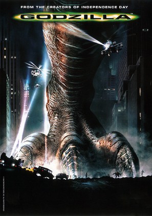 Godzilla - DVD movie cover (thumbnail)