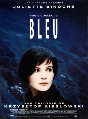 Trois couleurs: Bleu - French Movie Poster (thumbnail)