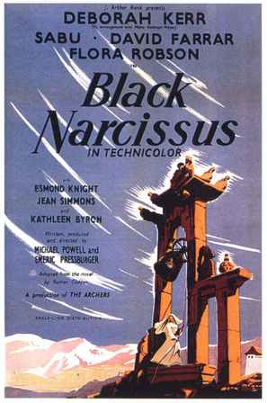 Image result for black narcissus poster