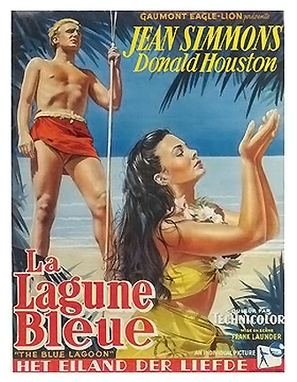 The Blue Lagoon - Belgian Movie Poster (thumbnail)