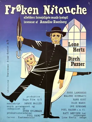 Frøken Nitouche Poster