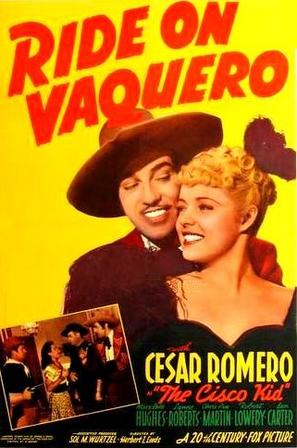 Ride on Vaquero - Movie Poster (thumbnail)