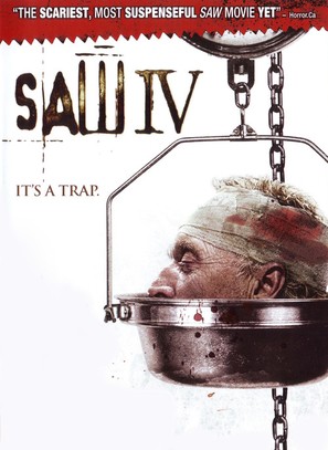 Saw IV - DVD movie cover (thumbnail)