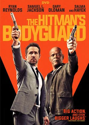 The Hitman&#039;s Bodyguard - DVD movie cover (thumbnail)