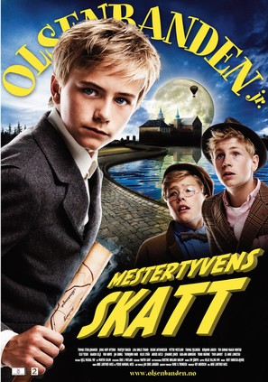 Olsenbanden jr. Mestertyvens skatt - Norwegian Movie Poster (thumbnail)