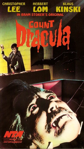 Nachts, wenn Dracula erwacht - British VHS movie cover (thumbnail)