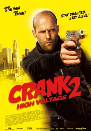 Crank: High Voltage - German Movie Poster (thumbnail)