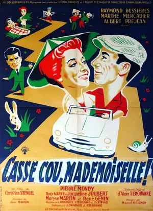 Casse-cou, mademoiselle! Poster