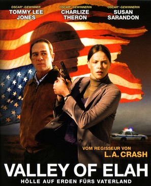 In the Valley of Elah - German Blu-Ray movie cover (thumbnail)