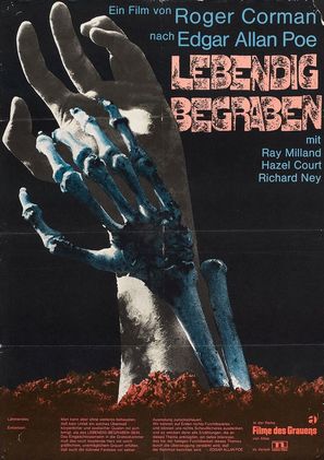 Premature Burial - German Movie Poster (thumbnail)