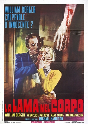 La lama nel corpo - Italian Movie Poster (thumbnail)