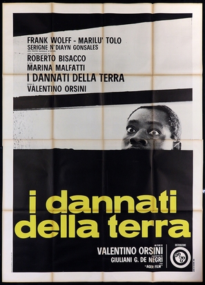I dannati della Terra - Italian Movie Poster (thumbnail)
