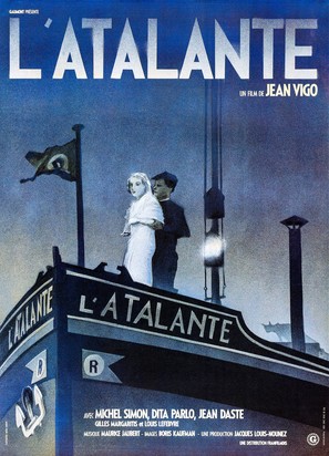 L&#039;Atalante - French Re-release movie poster (thumbnail)