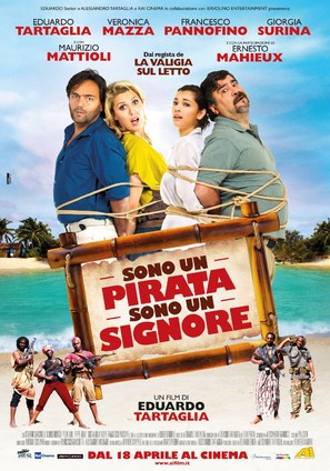 Sono un Pirata, Sono un Signore - Italian Movie Poster (thumbnail)