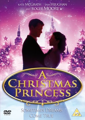 A Princess for Christmas - British DVD movie cover (thumbnail)