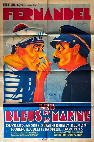 Les bleus de la marine Poster