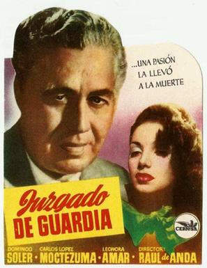 Comisario en turno - Spanish Movie Poster (thumbnail)