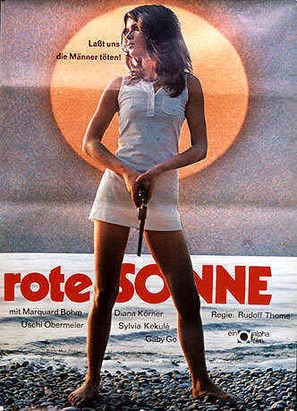 Rote Sonne - German Movie Poster (thumbnail)
