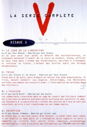 &quot;V&quot; - French DVD movie cover (thumbnail)