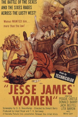 Jesse James&#039; Women - Movie Poster (thumbnail)
