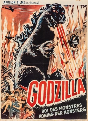 Gojira - Belgian Movie Poster (thumbnail)