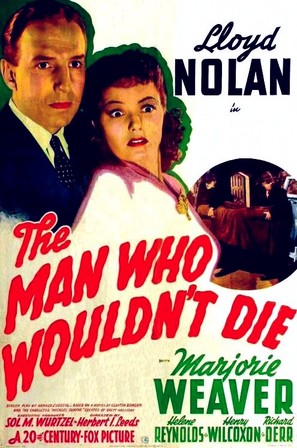 The Man Who Wouldn&#039;t Die - Movie Poster (thumbnail)