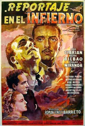 Reportaje en el infierno - Argentinian Movie Poster (thumbnail)