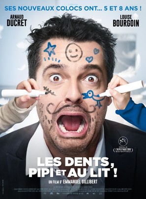 Les dents, pipi et au lit - French Movie Poster (thumbnail)