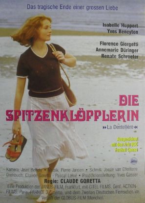La dentelli&egrave;re - German Movie Poster (thumbnail)
