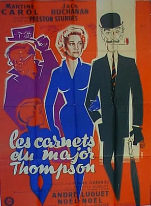 Les carnets du Major Thompson - French Movie Poster (thumbnail)