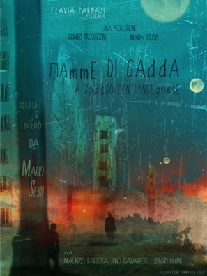 Fiamme di Gadda. A spasso con l&#039;ingegnere - Italian Movie Poster (thumbnail)