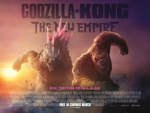 Godzilla x Kong: The New Empire - British Movie Poster (thumbnail)