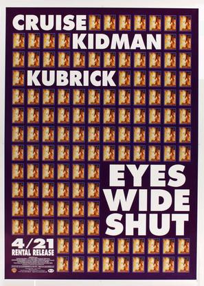 Eyes Wide Shut - Video release movie poster (thumbnail)