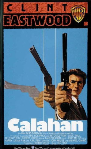 Magnum Force - German VHS movie cover (thumbnail)