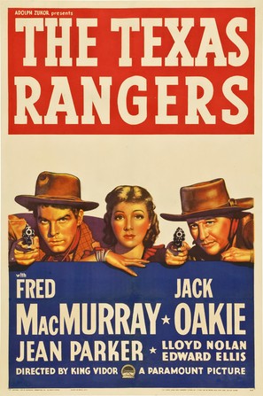 The Texas Rangers - Theatrical movie poster (thumbnail)