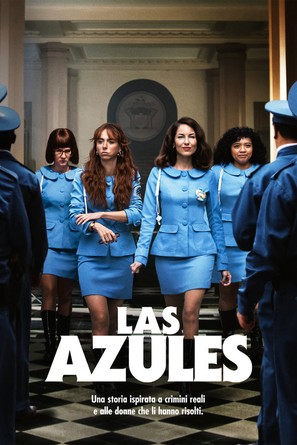 &quot;Las Azules&quot; - Italian Movie Poster (thumbnail)