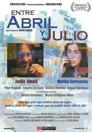 Entre abril y julio - Spanish poster (thumbnail)