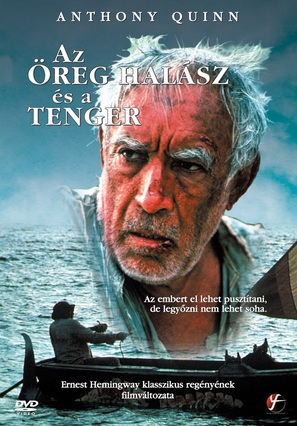 The Old Man and the Sea - Hungarian DVD movie cover (thumbnail)