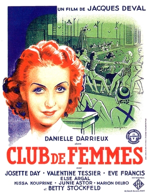 Club de femmes - French Movie Poster (thumbnail)