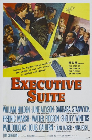 Executive Suite - Movie Poster (thumbnail)