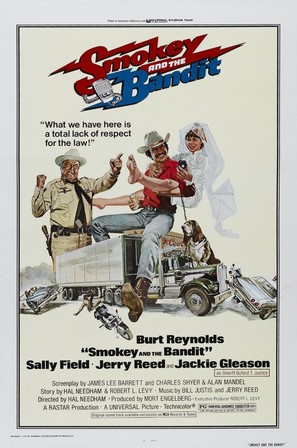 Smokey and the Bandit - Theatrical movie poster (thumbnail)