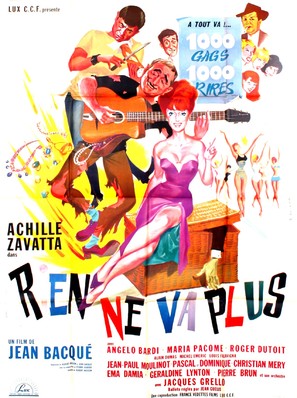 Rien ne va plus - French Movie Poster (thumbnail)