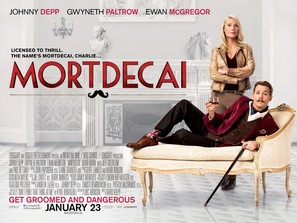 Mortdecai - British Movie Poster (thumbnail)
