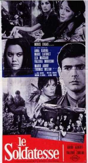 Le soldatesse - Italian Movie Poster (thumbnail)