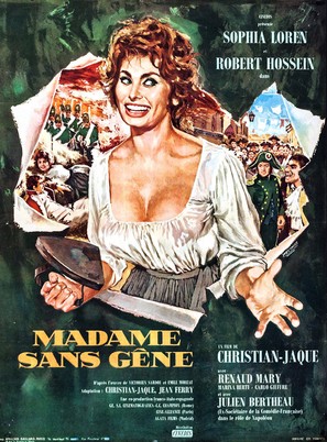 Madame Sans-G&ecirc;ne - French Movie Poster (thumbnail)