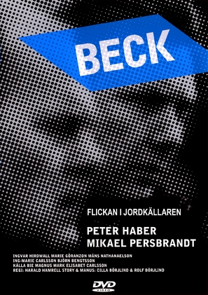 &quot;Beck&quot; Flickan i jordk&auml;llaren - Swedish poster (thumbnail)