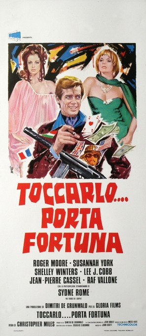 That Lucky Touch - Italian Movie Poster (thumbnail)