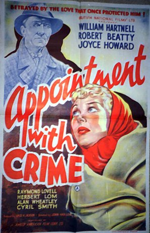 Appointment with Crime - British Movie Poster (thumbnail)
