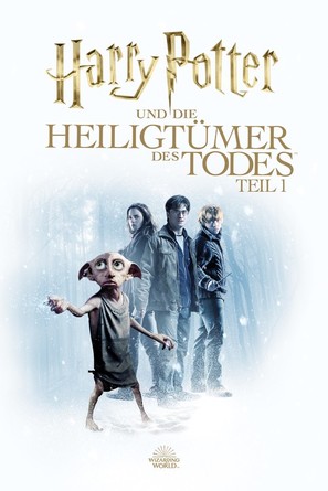 Harry Potter and the Deathly Hallows: Part I - German Video on demand movie cover (thumbnail)